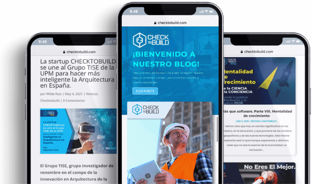 blog horizontal web