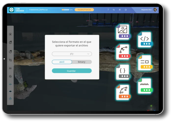 diversosn formatos c2b viewer